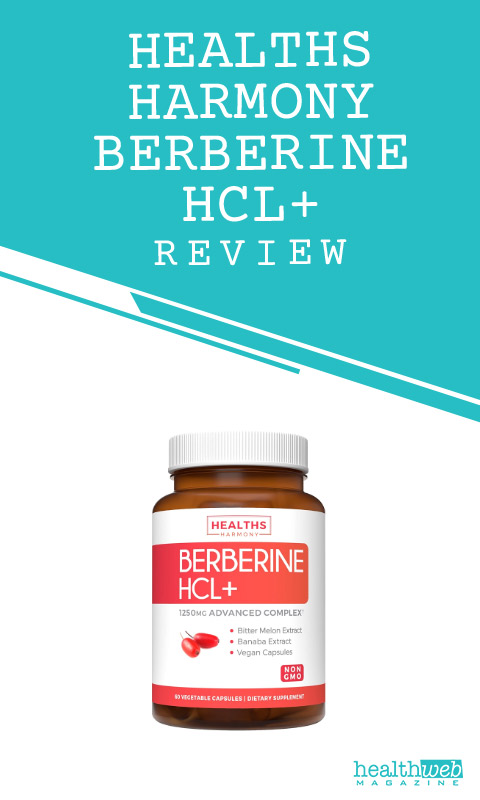 Healths Harmony Berberine HCl+ Review – Metabolic & Blood Sugar Support Supplement Bottle