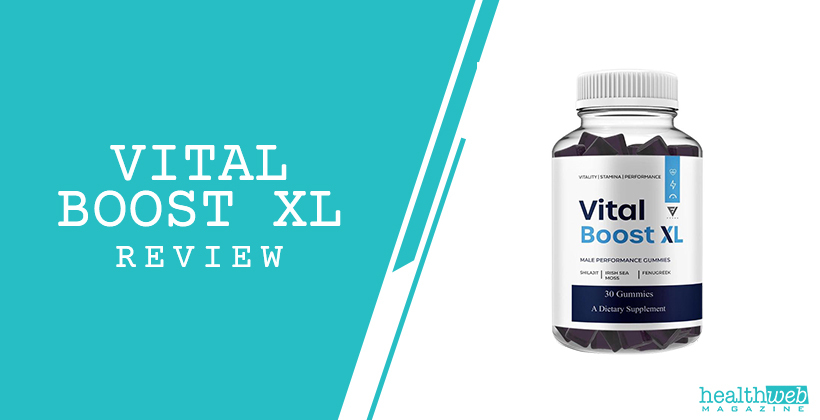 Vital Boost XL Gummies Review – Male Wellness, Stamina & Energy Support Bottle