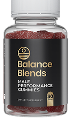 Balance Blends Male Performance Gummies Review Bottle for Male Vitality Support