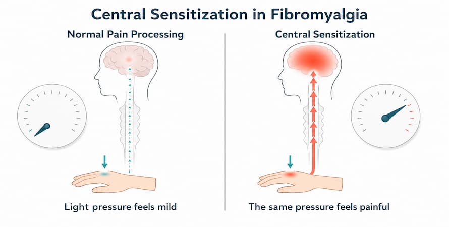 Central Sensitization in Fibromyalgia
