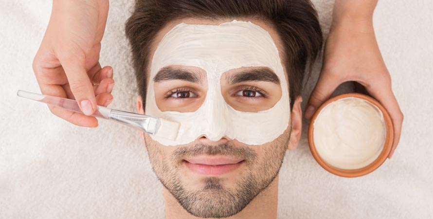 Apply a mask on your face