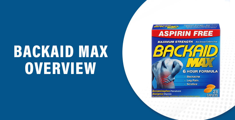 Backaid Max Review – Pain Relief and Diuretic Supplement Bottle