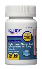 Equate Nighttime Sleep Aid