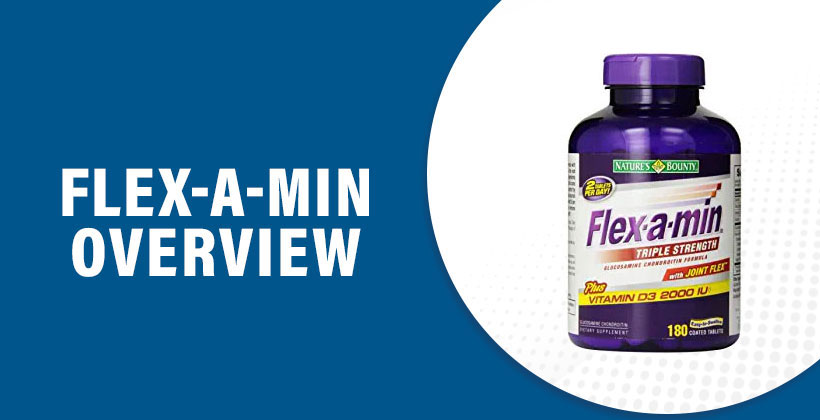 Flex-A-Min Review – Triple Strength Joint Support Supplement Bottle