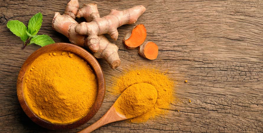 Ginger and turmeric