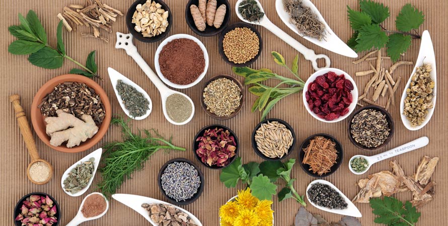 Herbs and spices for woman
