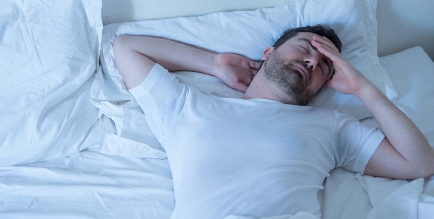 Lack of sleep quality