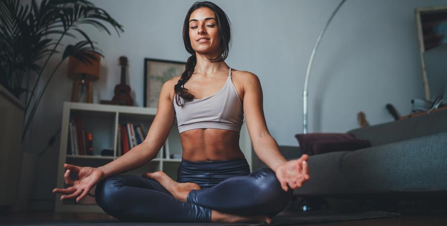 Meditation and yoga to avoid weight gain