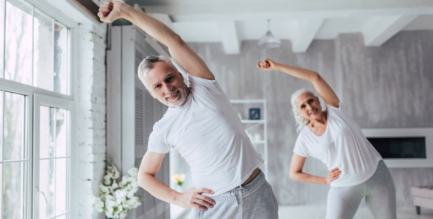 Specific exercises for bursitis